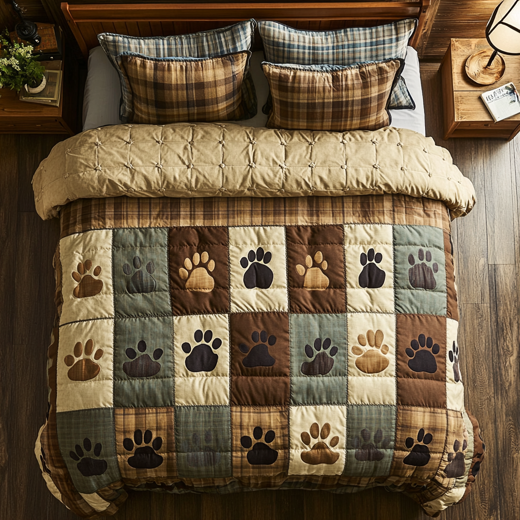 Paw Pachwork YR2401006CL Duvet Cover Set
