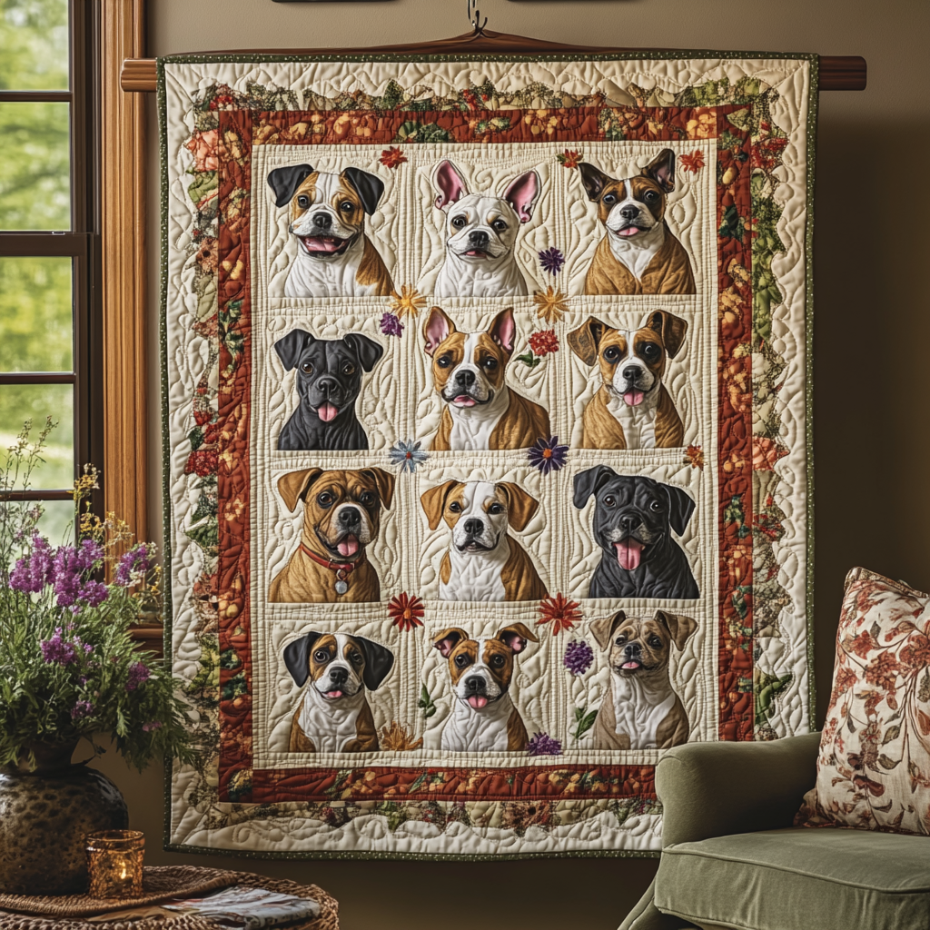 Paws and Petals YR0301016CL Quilt