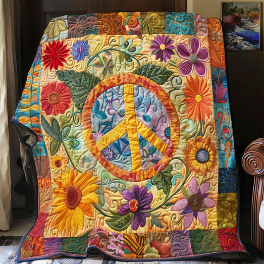 Peace love YR3112011CL Quilt