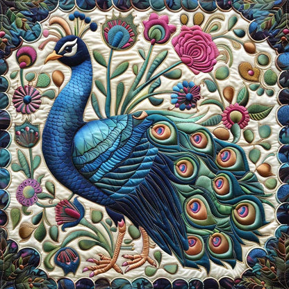 Peacock Lover XR0207005CL Quilt