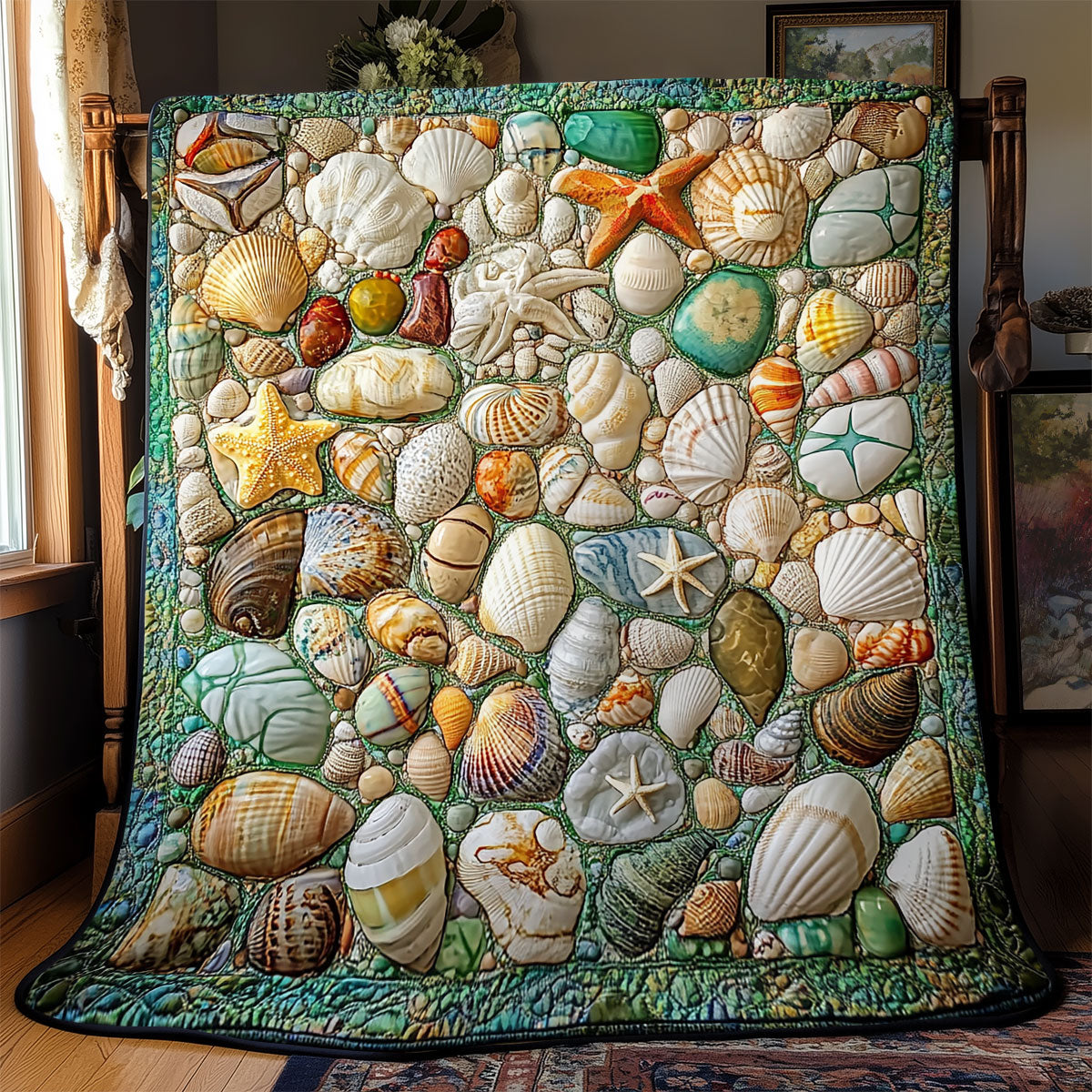 Pearls of the Sea YR0602019CL Quilt