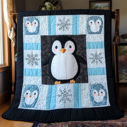 Penguin Cuddle YR0402014CL Quilt