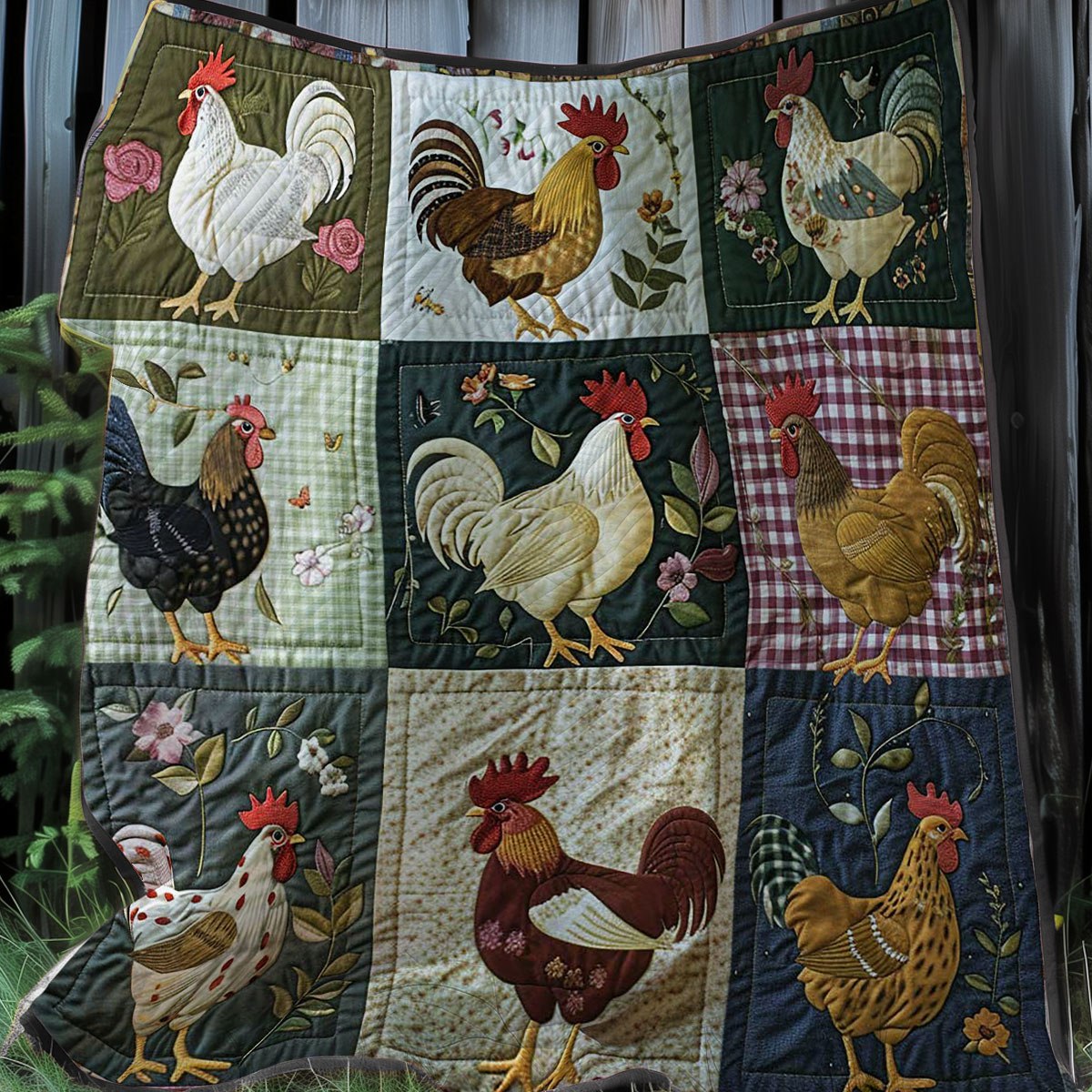 Chicken WJ2706009CL Quilt