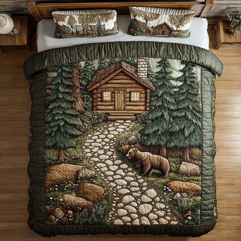 Pine Ridge Cabin YR2401009CL Duvet Cover Set