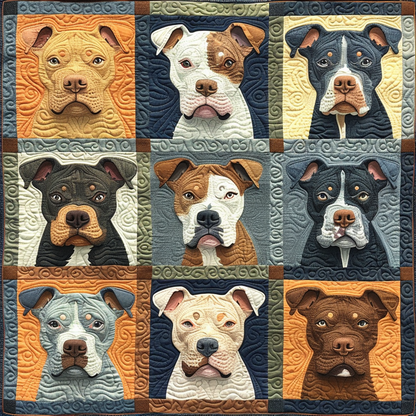 Pitbull Lovers XR1206012CL Quilt