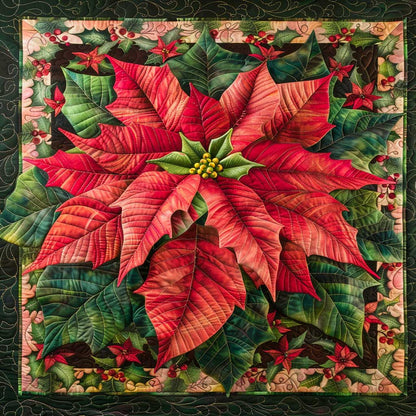 Poinsettia WJ0507022CL Quilt