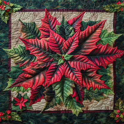 Poinsettia WJ0507023CL Quilt