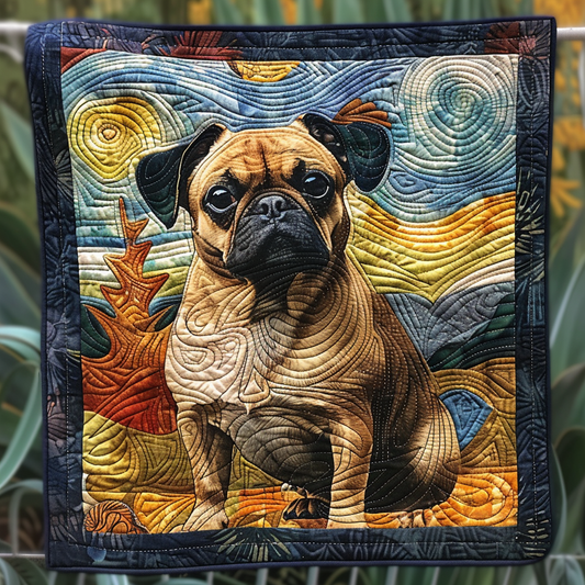 Pugs XR1805022CL Quilt