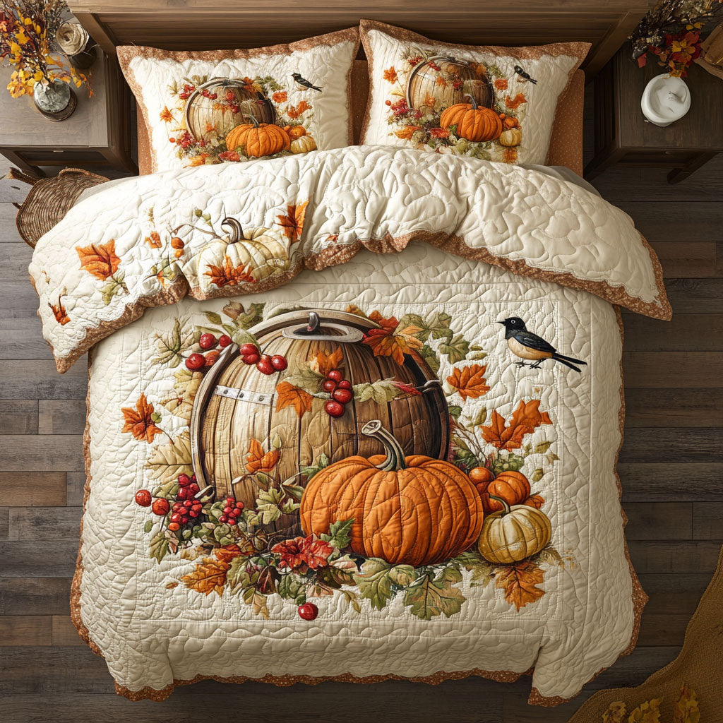 Pumpkin Autumn Vibes WU2802030CL Duvet Cover Set