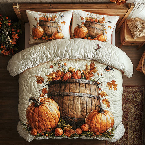 Pumpkin Autumn Vibes WU2802031CL Duvet Cover Set