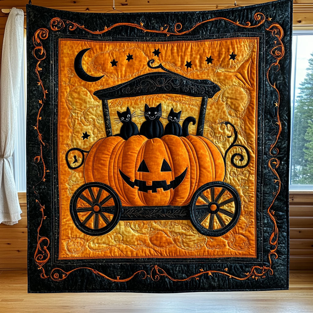 Pumpkin Coach CP0908056CL Quilt
