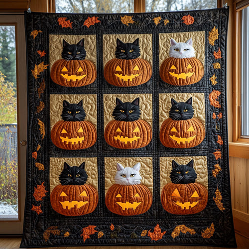 Pumpkin Guardians CP0908066CL Quilt