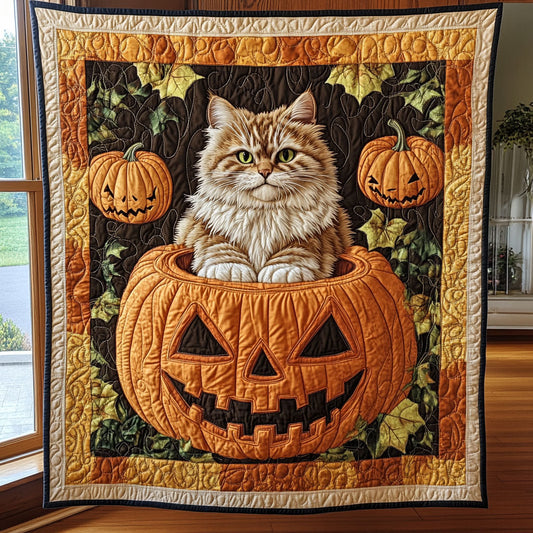 Pumpkin Prowlers CP0908063CL Quilt