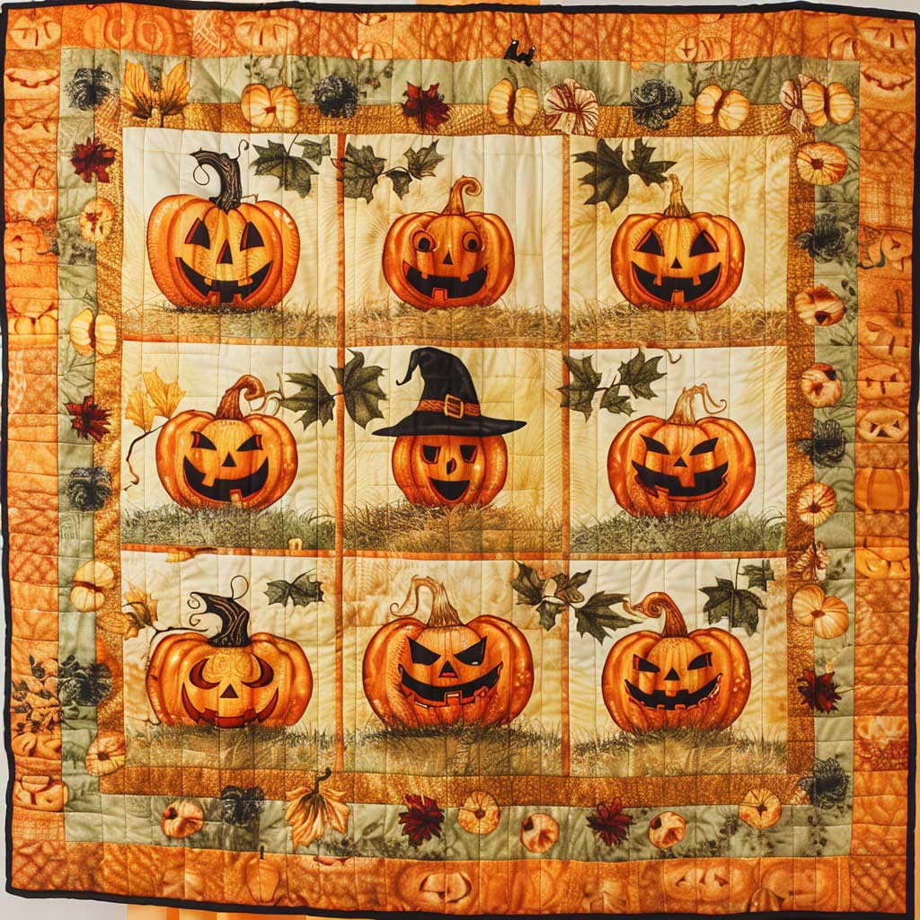 Pumpkin WO2507006CL Quilt