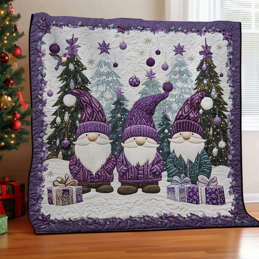 Purple Gnome WU1812040CL Quilt