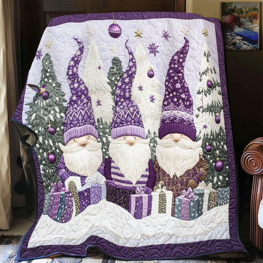 Purple Gnome WU1812045CL Quilt