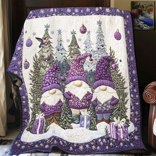 Purple Gnome WU1812046CL Quilt