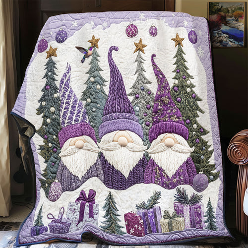 Purple Gnome WU1812048CL Quilt