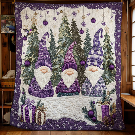 Purple Gnome WU1812051CL Quilt