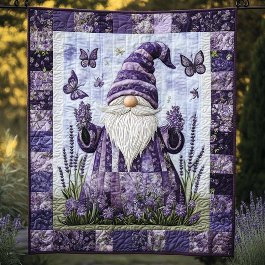 Purple Gnome WU2612093CL Quilt