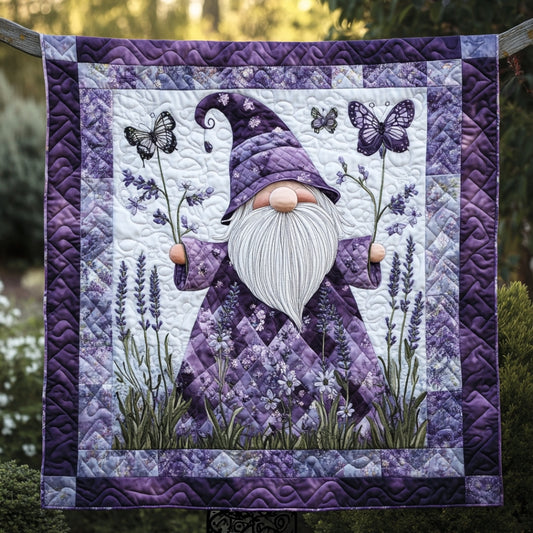 Purple Gnome WU2612095CL Quilt