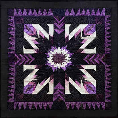 Purple Native American XR1309010CL Quilt