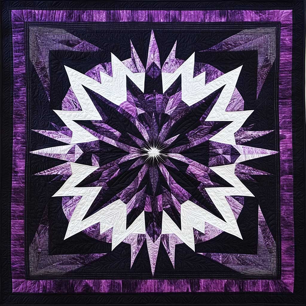 Purple Native American XR1309020CL Quilt