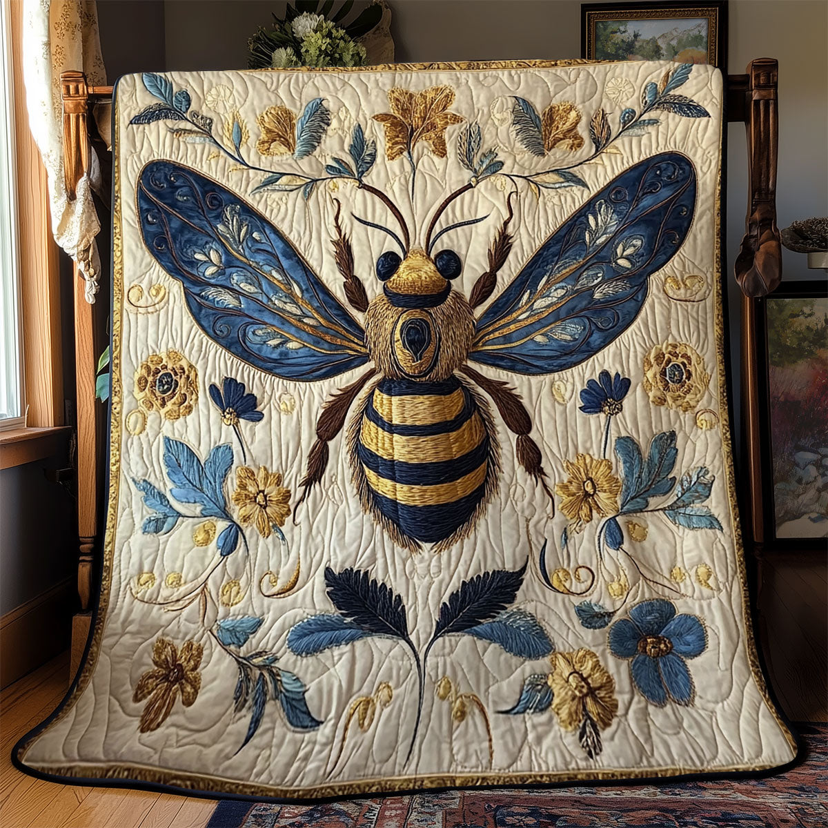 Queen Bee's Haven YR0502021CL Quilt