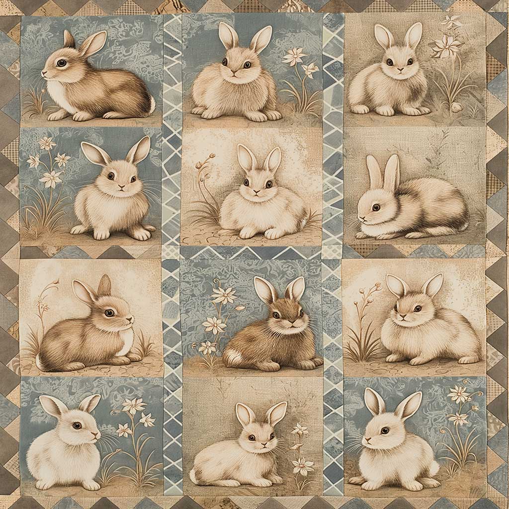 Rabbit WJ1107014CL Quilt