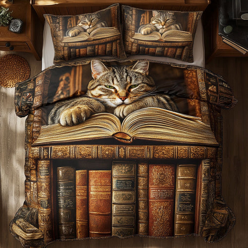 Reading Cat WU2301039CL Duvet Cover Set