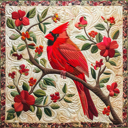 Red Cardinal WJ2607028CL Quilt