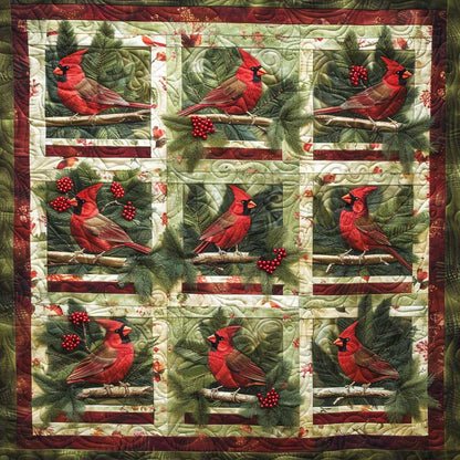 Red Cardinal WJ3107028CL Quilt