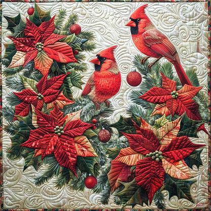 Red Cardinal WM2407001CL Quilt