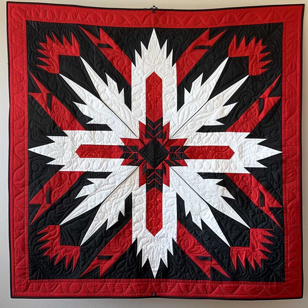 Red Native American XR1806009CL Quilt