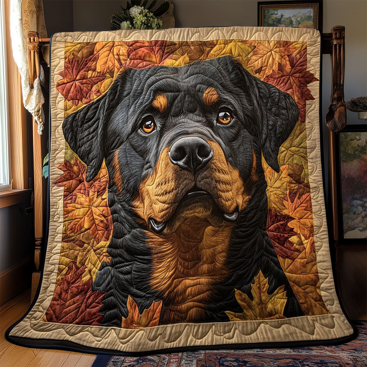 Regal Rottweiler YR0702020CL Quilt