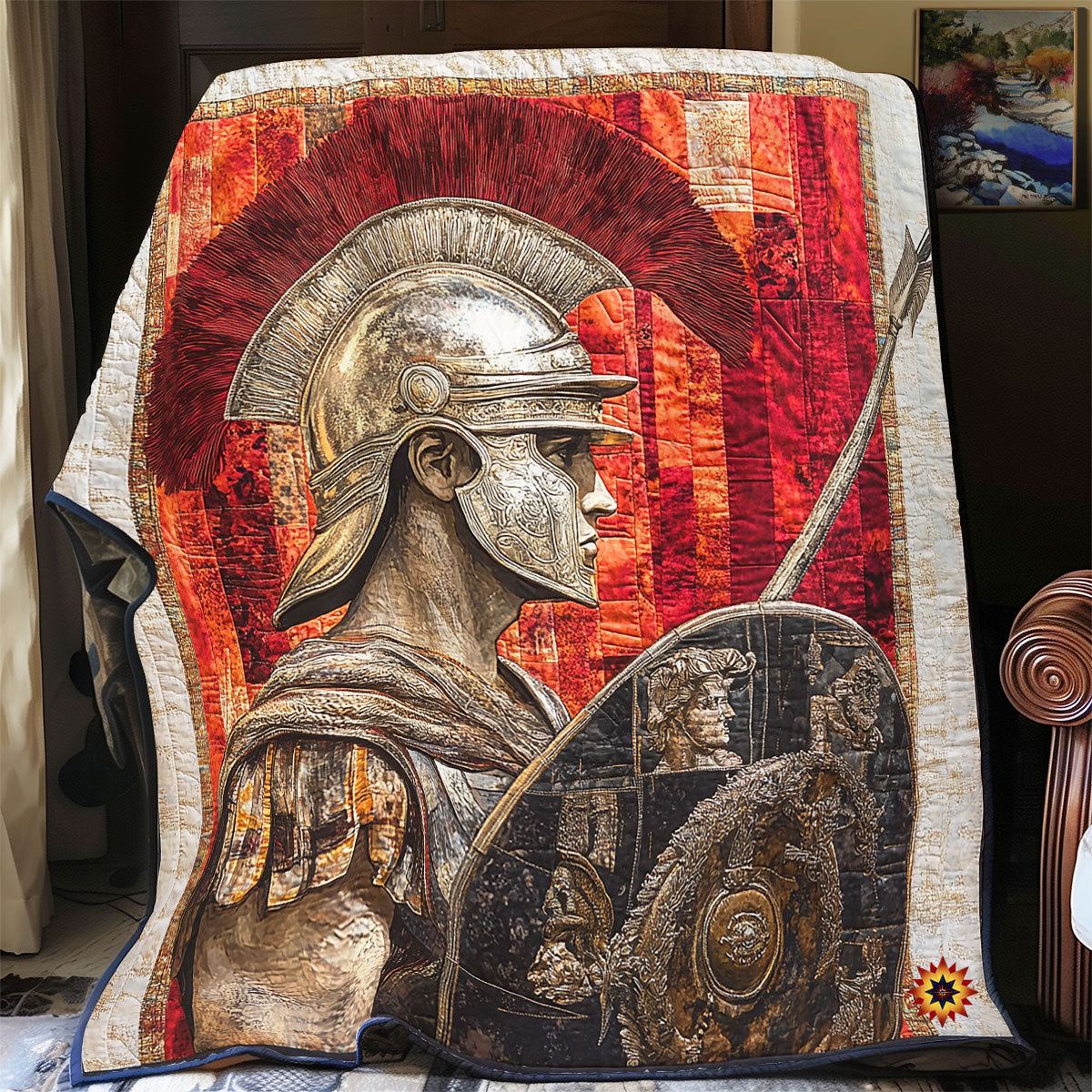 Roman Empire Soldier WU1912019CL Quilt