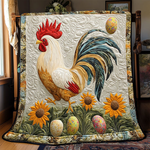 Rooster Egg WX2003028CL Quilt
