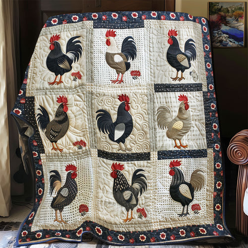 Rooster Lover YR1904010CL Quilt