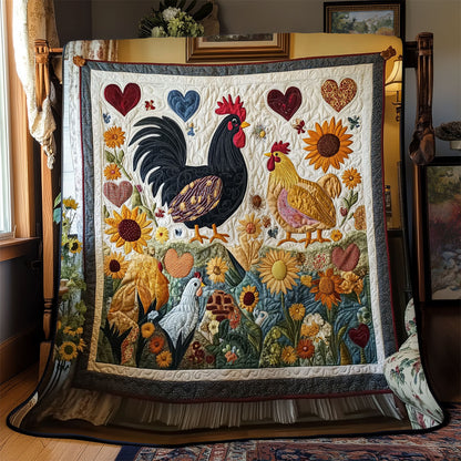 Rooster YR0302016CL Quilt