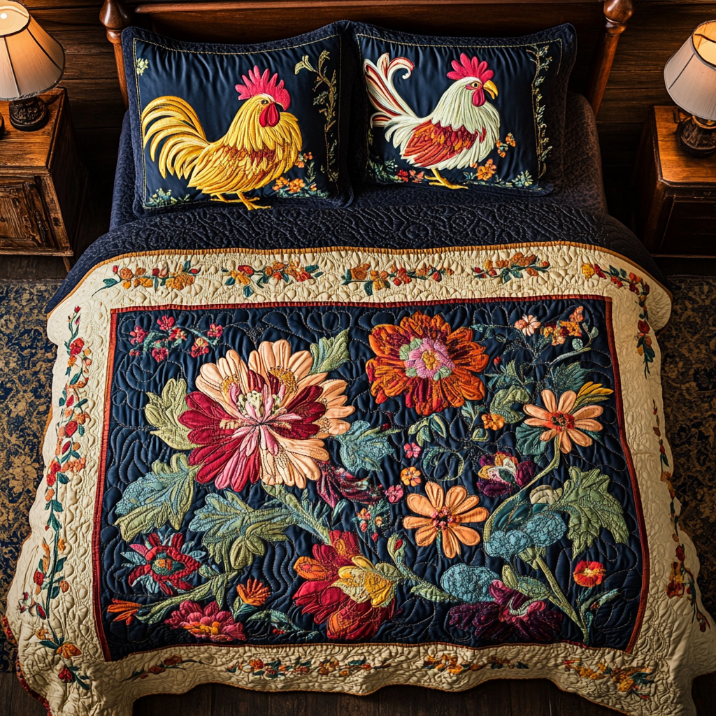 Rooster's Radiance YR2401018CL Duvet Cover Set