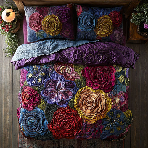 Roses Patchwork WU2802099CL Duvet Cover Set