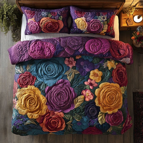 Roses Patchwork WU2802100CL Duvet Cover Set