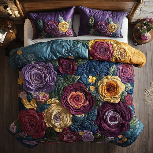 Roses Patchwork WU2802101CL Duvet Cover Set