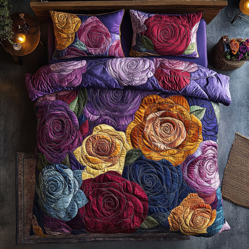 Roses Patchwork WU2802102CL Duvet Cover Set