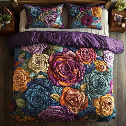 Roses Patchwork WU2802105CL Duvet Cover Set