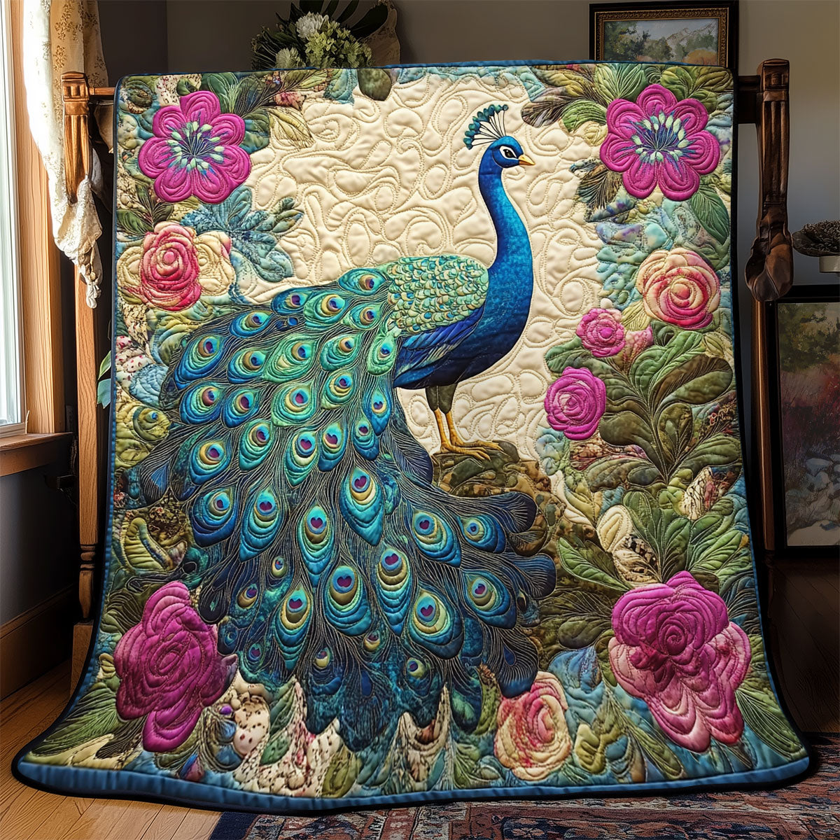 Royal Peacock YR0602018CL Quilt