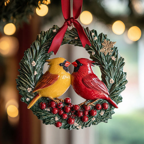 Ruby Breeze WJ2411009CL Christmas Ornament