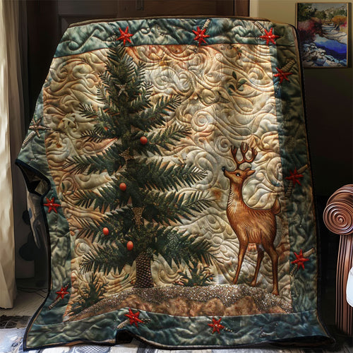 Rudolph And Tree WN2907029CL Quilt