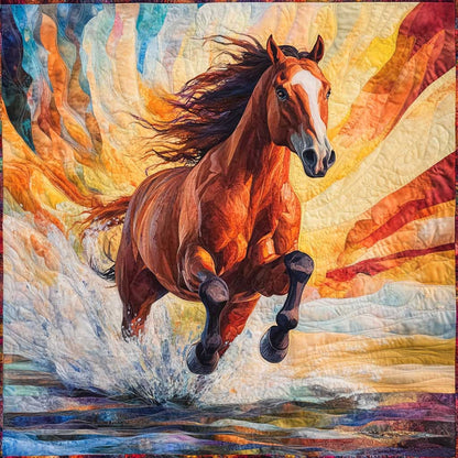 Running Horse XR0808024CL Quilt