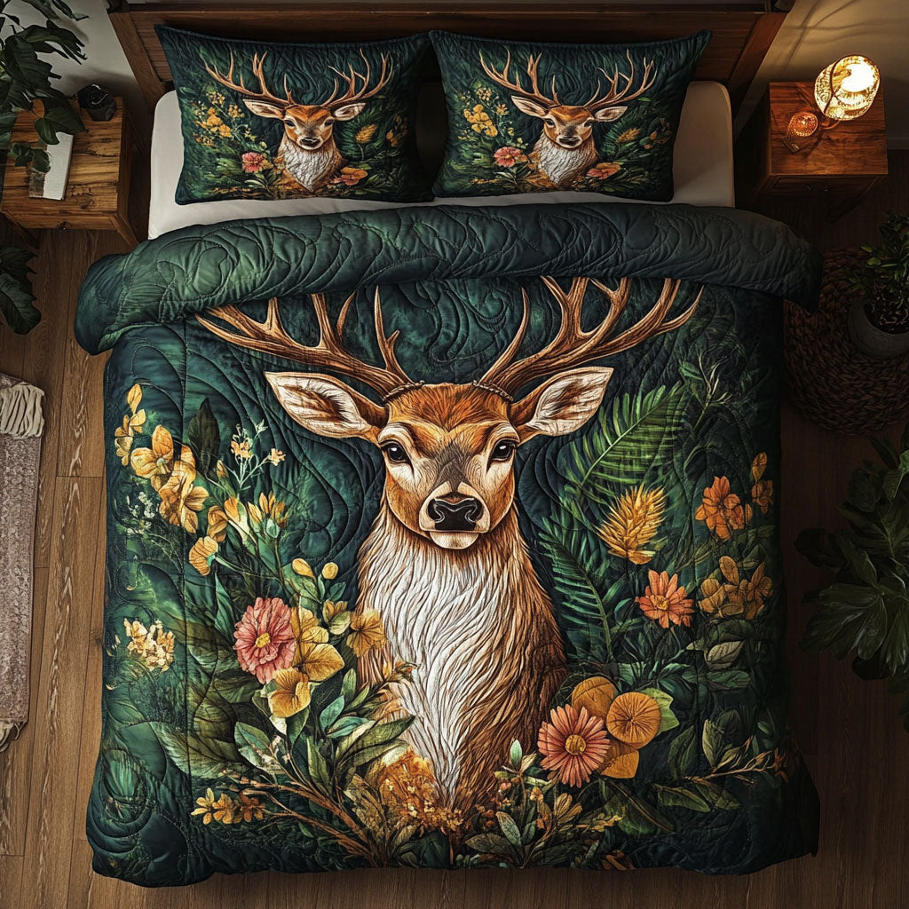 Rustic Reindeer WU2301009CL Duvet Cover Set